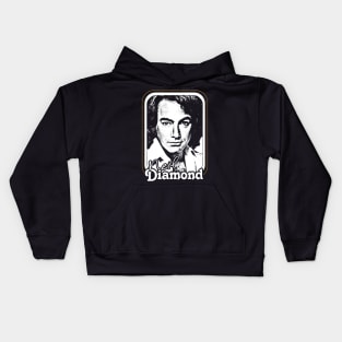 Neil Diamond /// Retro 1970s Fan Design Kids Hoodie